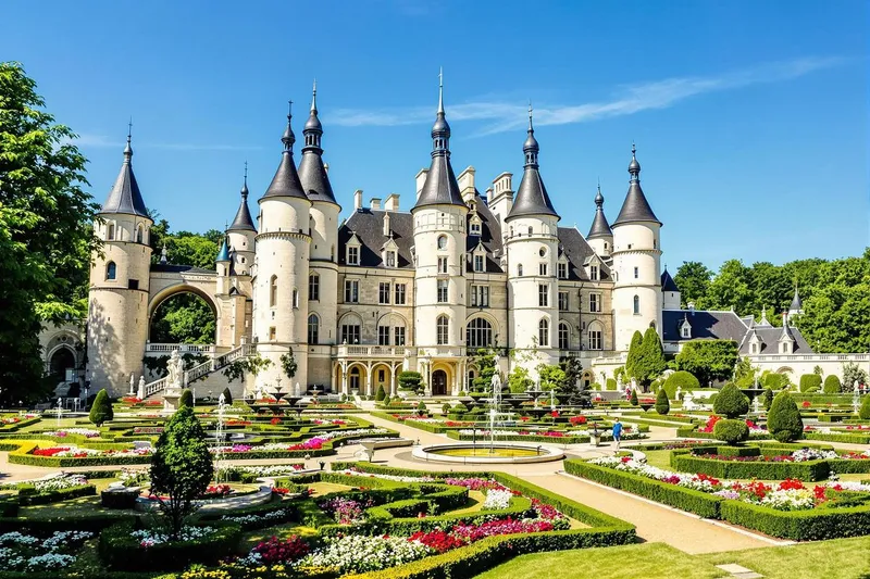 Château de la Belle au Bois Dormant dans la Loire