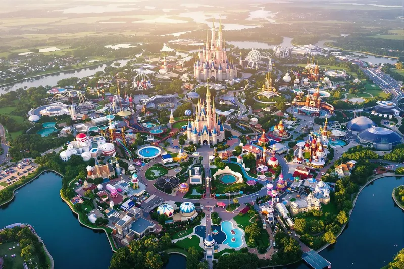 Combien y a-t-il de parcs Disney dans le monde ?