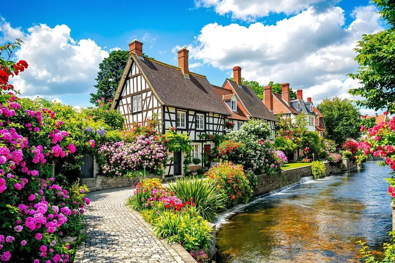 Découverte de Veules-les-Roses : le village fleuri normand le plus enchanteur de France