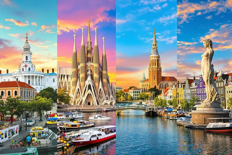 Destinations à moins de 2h de vol de Paris