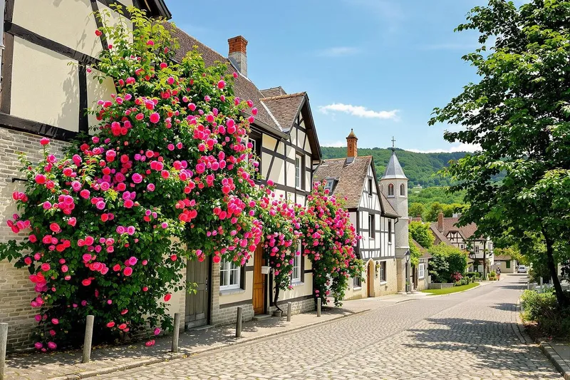Le secret floral de Gerberoy : explorez ce Plus Beau Village de France en pleine éclosion
