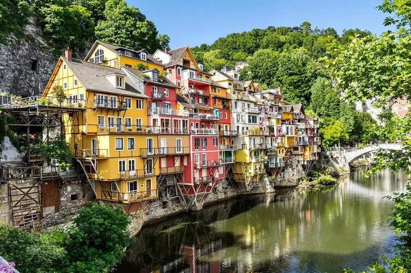 Les maisons suspendues de Pont-en-Royans