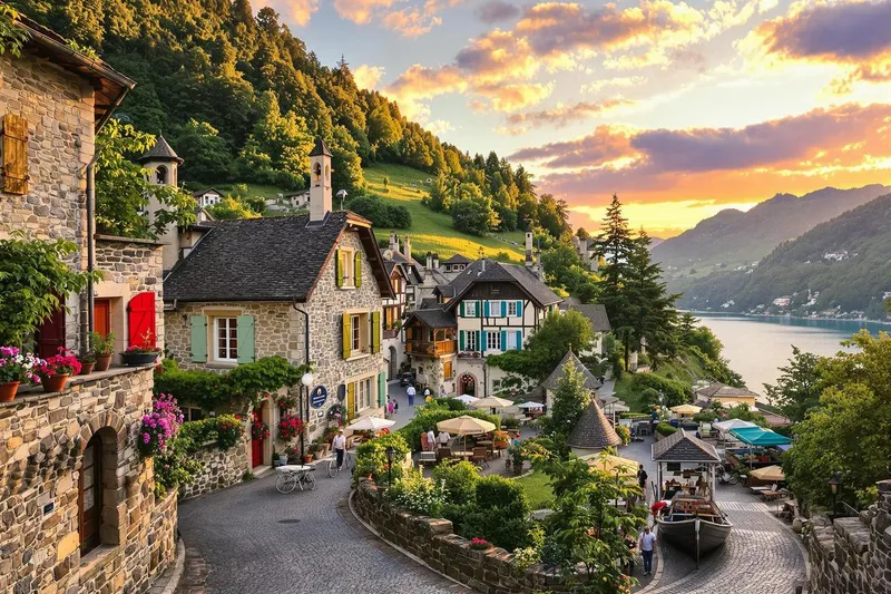 Les plus beaux villages autour du lac du Bourget