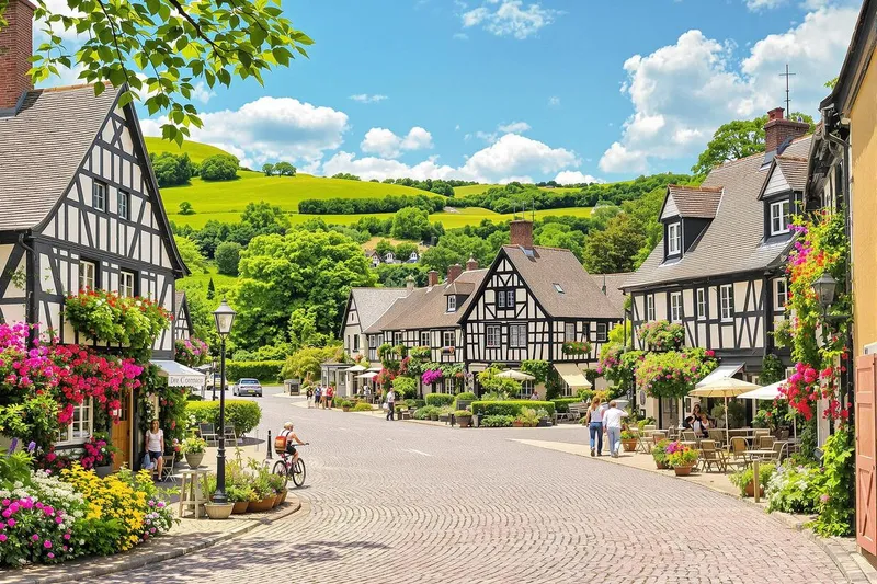 Villages de Normandie à voir sur carte