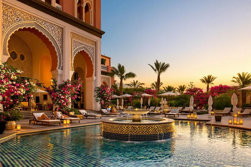 Marrakech hôtel luxe : top 10 des séjours d’exception