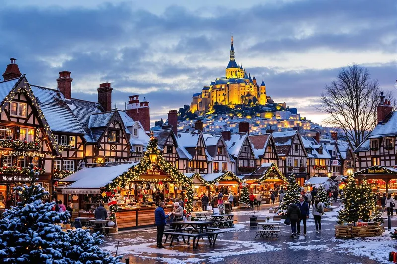 Où passer Noël en Normandie ?