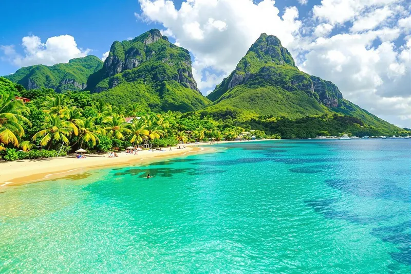 Où se situent la Guadeloupe et la Martinique ?