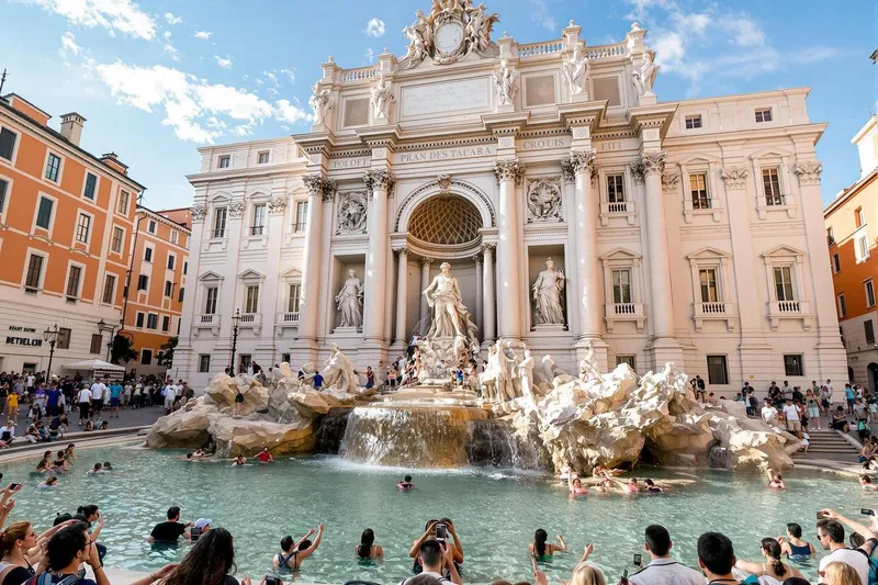 Pourquoi jeter une pièce dans la fontaine de Trevi ?