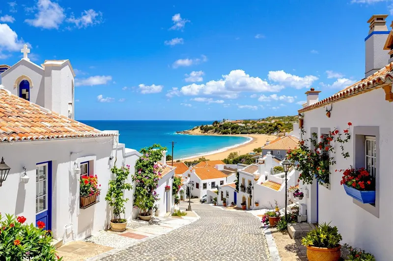 Un havre de paix au Portugal : découvrez ce petit village blanc aux plages paradisiaques
