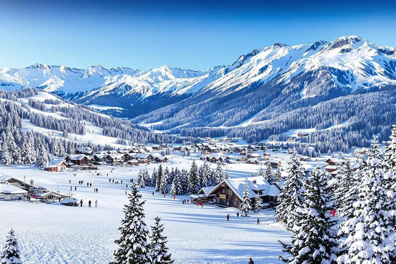 Vacances en montagne pour débutants en ski en France