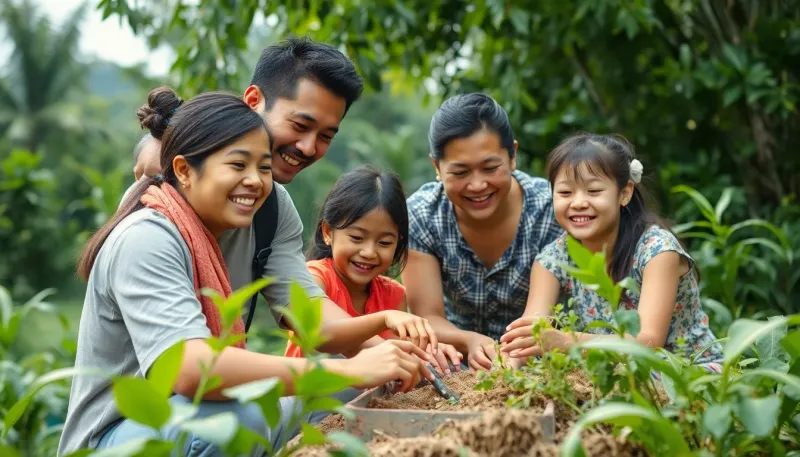 Vacances participatives en famille : vivre une aventure solidaire