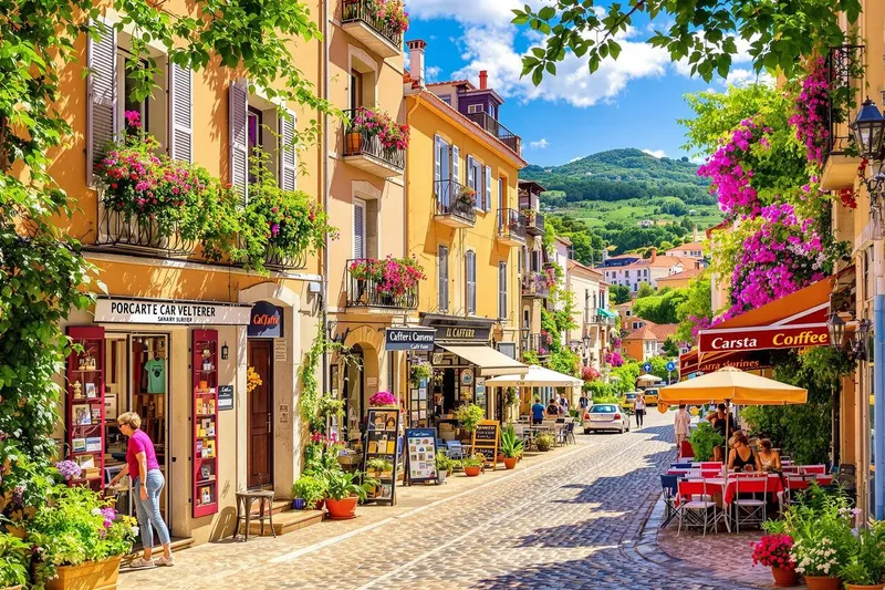 Village typique autour de Sanary-sur-Mer