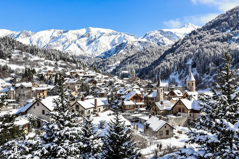 À plus de 1000 mètres, ces villages des Hautes-Pyrénées dévoilent un charme authentique sous la neige