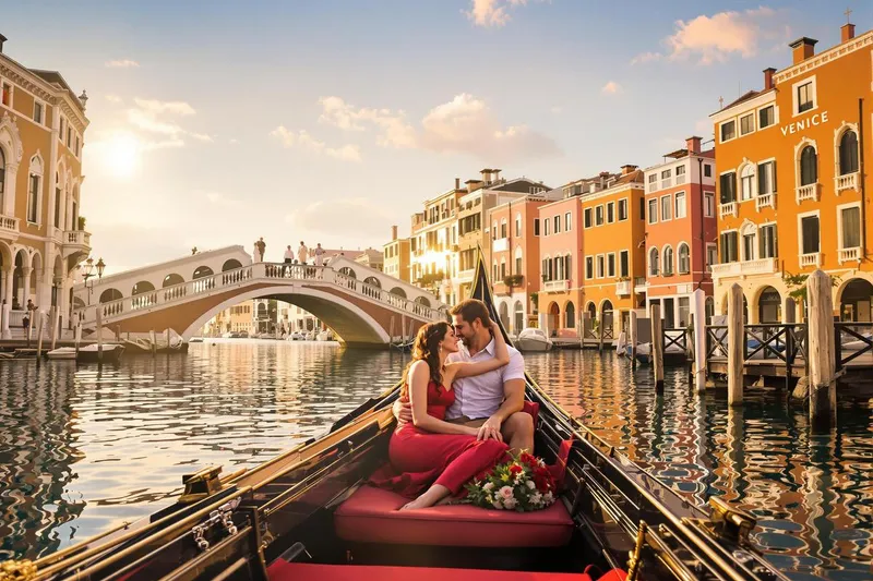Week-end à Venise en amoureux tout compris